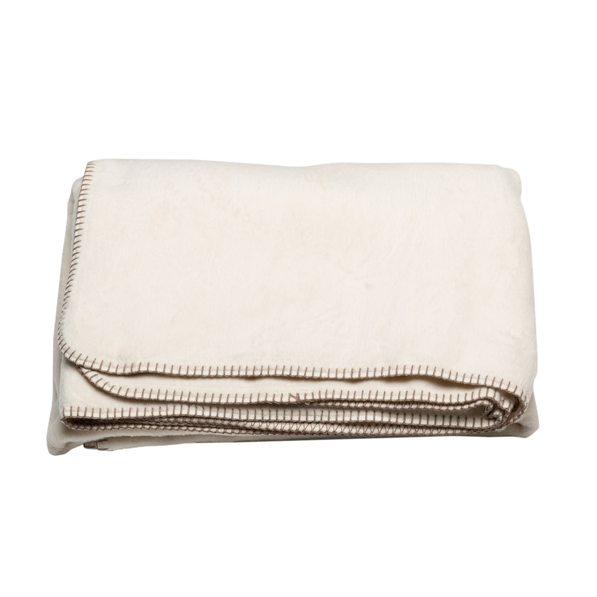 Fussenegger nachhaltige Wohndecke Prato rohweiß Schlafdecke 150x200