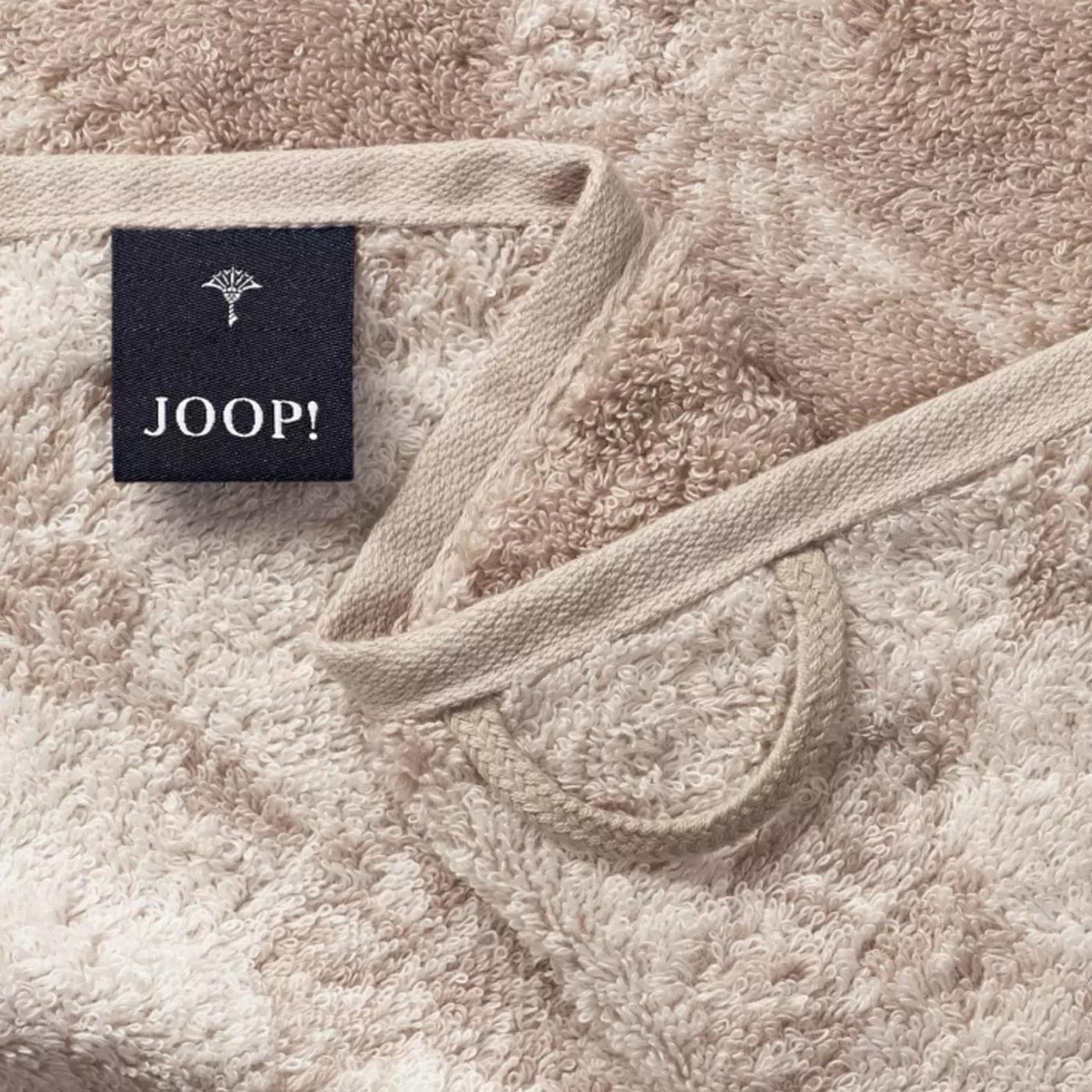 2 Stück Joop! Gästetuch Cornflower 1611-30 Sand 30x50
