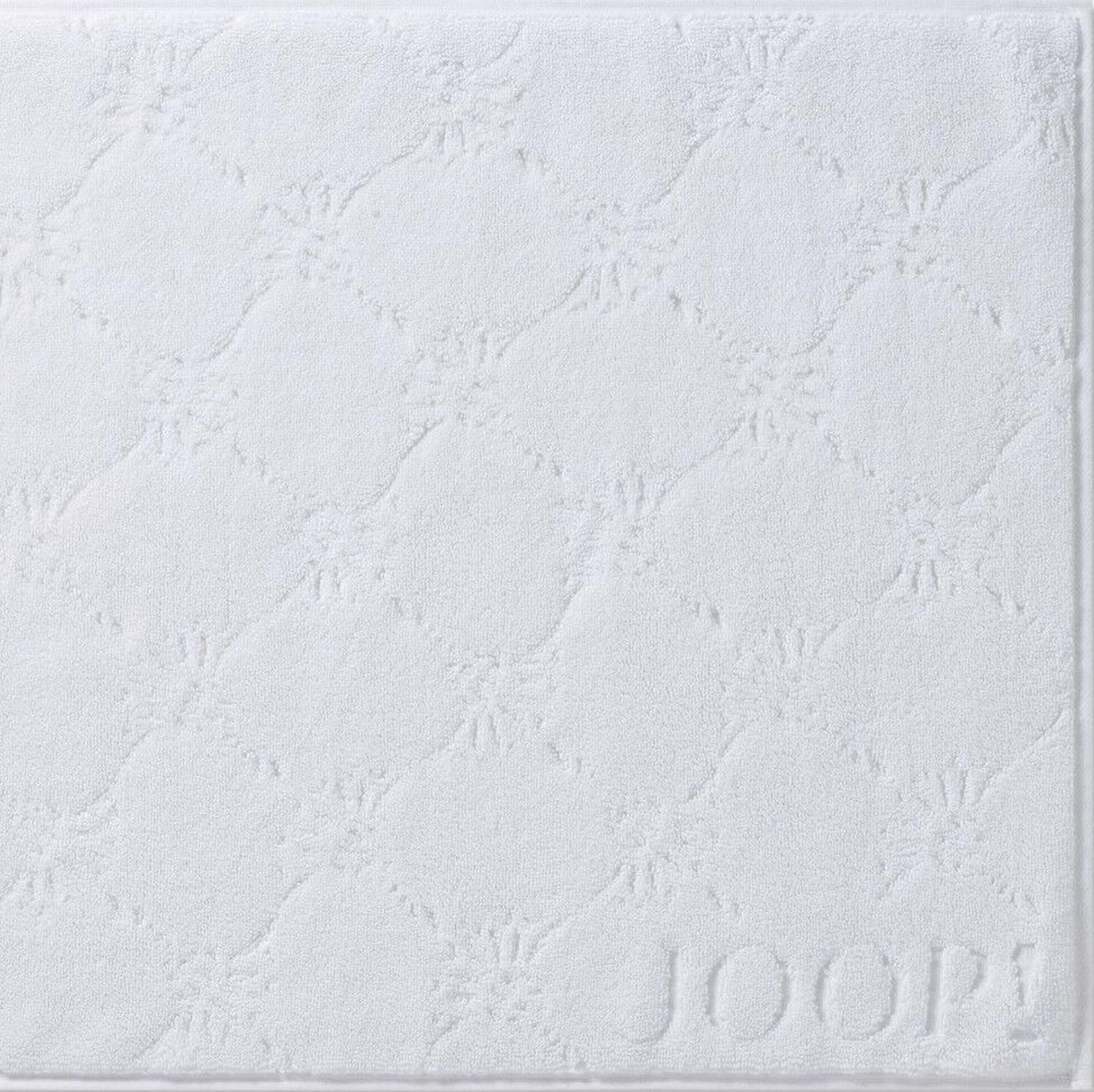 Joop! Badematte Duschvorleger Uni Cornflower 1670-600 Weiß 50x80