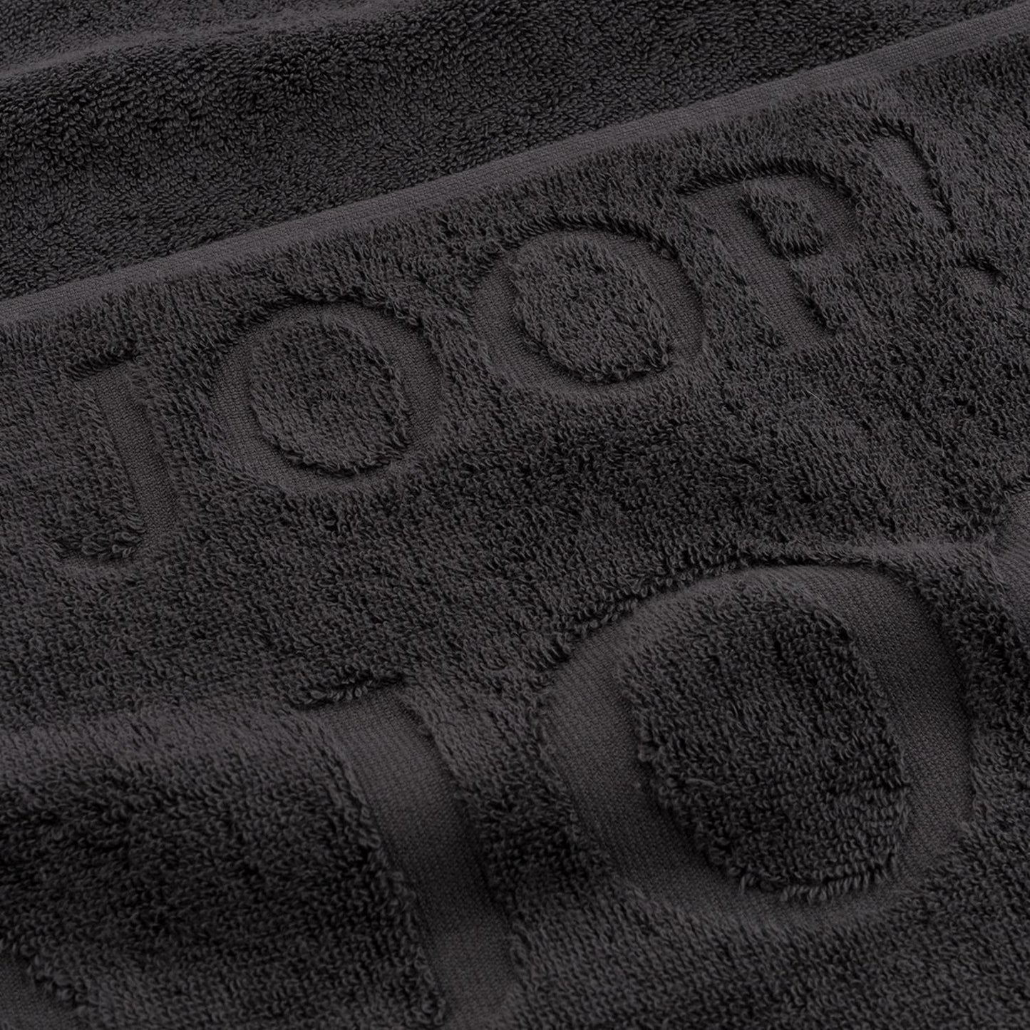2 Stück Joop! Handtuch Selection 1711-740 anthrazit 50x100