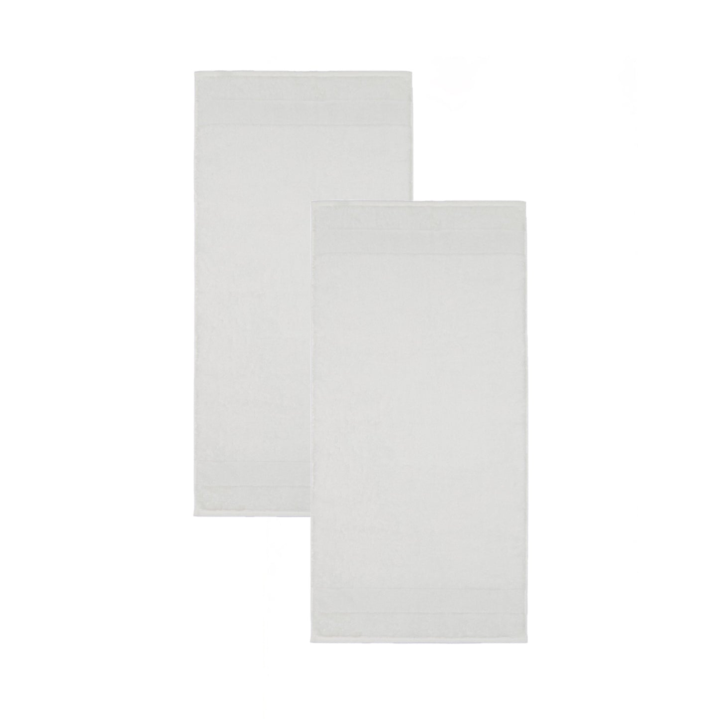 2 Stück Villeroy & Boch Handtücher One 2550-600 brilliant white 50x100