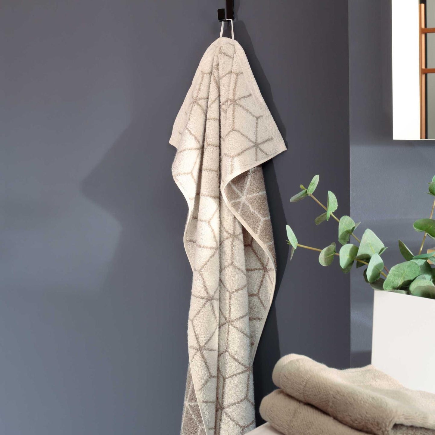 2 Stück Villeroy & Boch Handtuch Coordinates 2557-33 cashmere 50x100