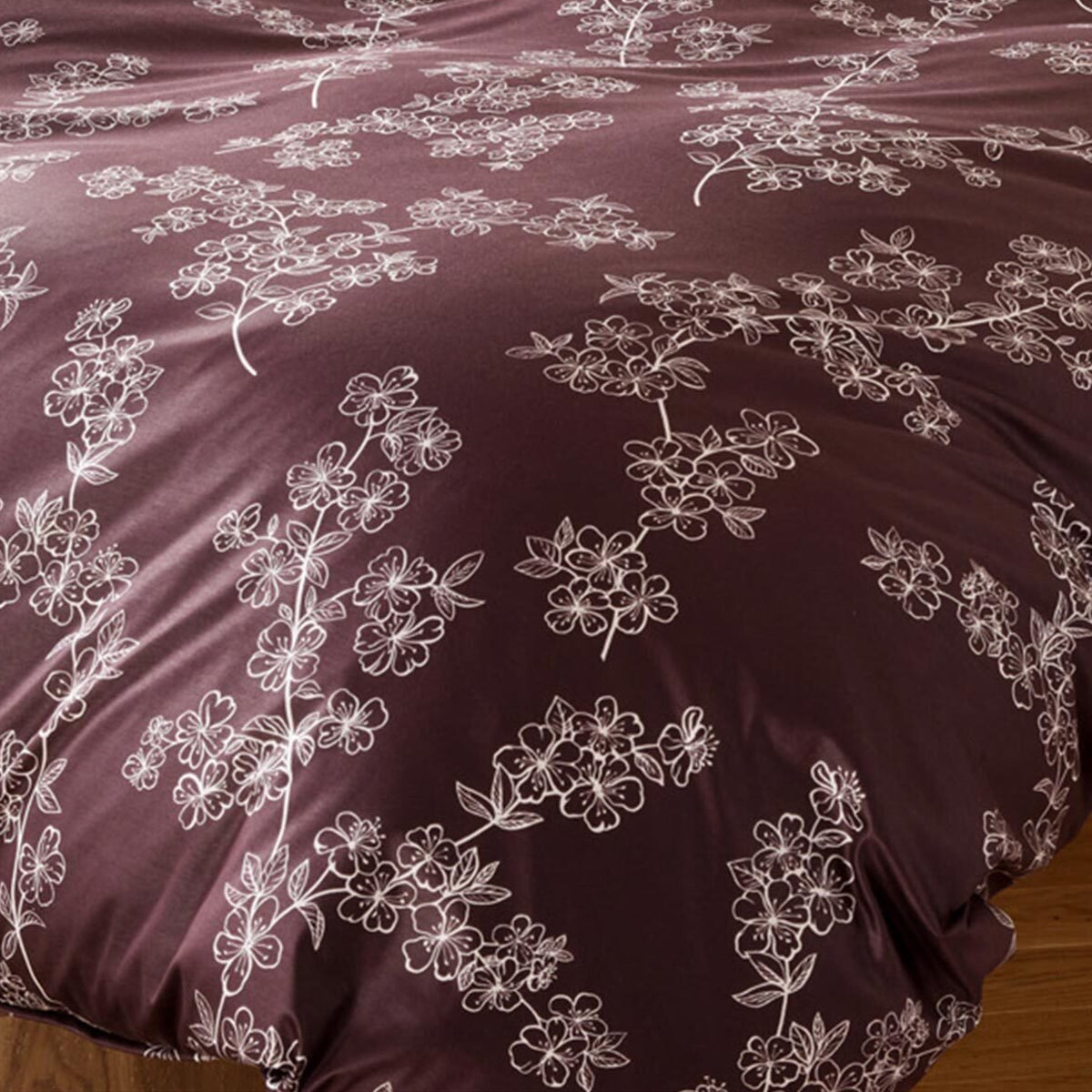 Elegante Interlock Jersey Bettwäsche Cherrie Blossom 3608-1 135x200