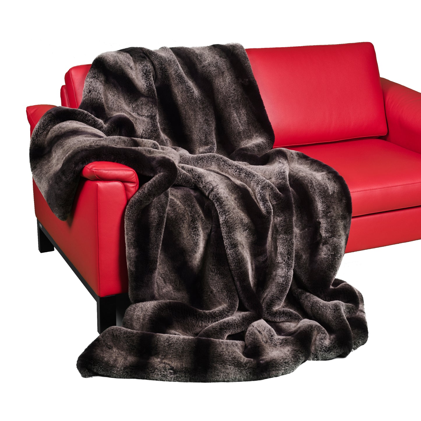 Felldecke Star Home Wohndecke Rion Webpelz Fell Nerz 150x200