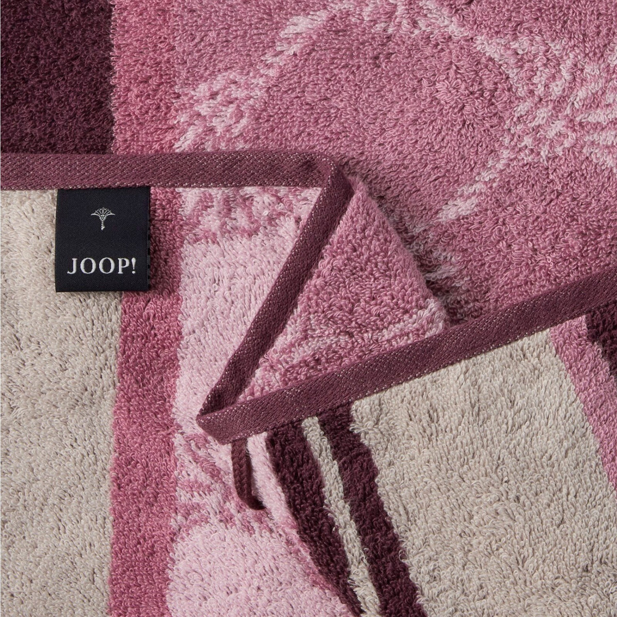 Duschtuch Lines Rose 80 x 150 cm