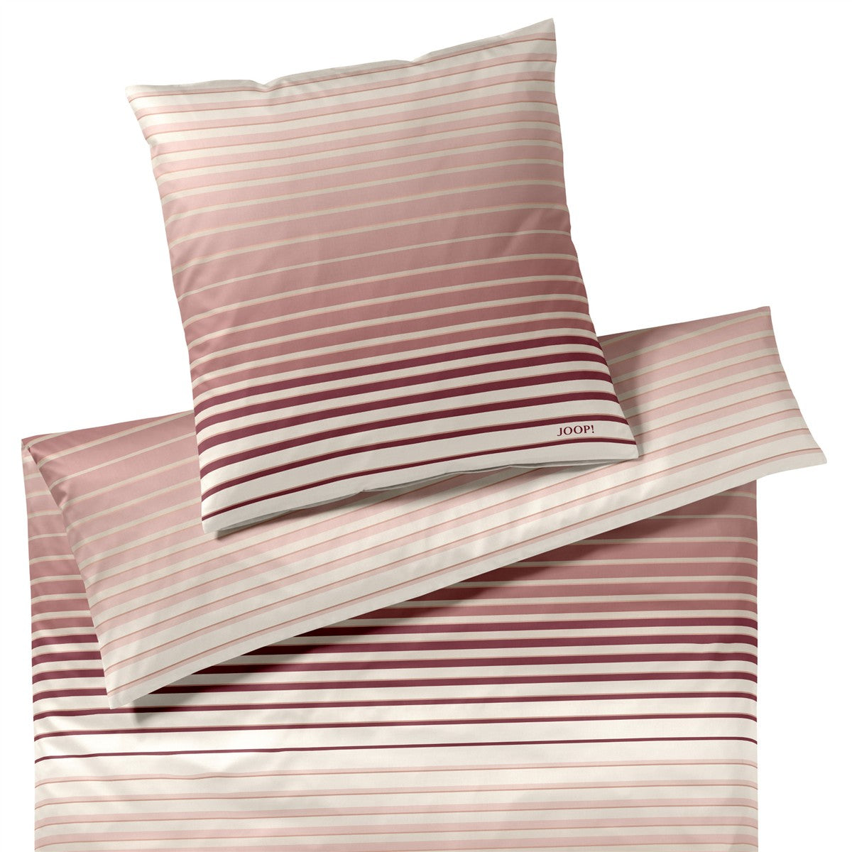 JOOP! Comfort Satin Bettwäsche Shutter 4109-1 Rouge burgund 135x200