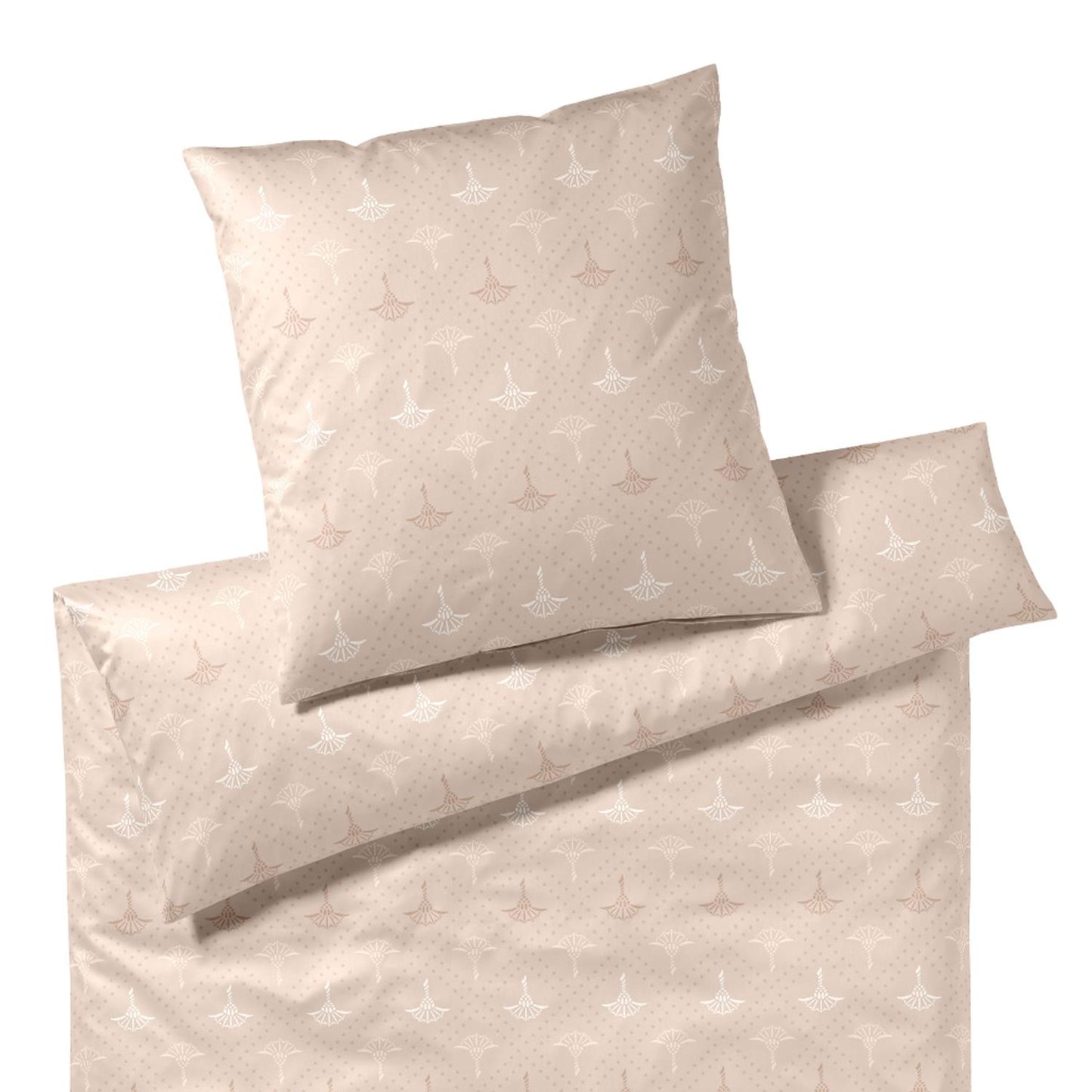 JOOP! Comfort Satin Bettwäsche Cornflower Charm 4117-8 beige 135x200