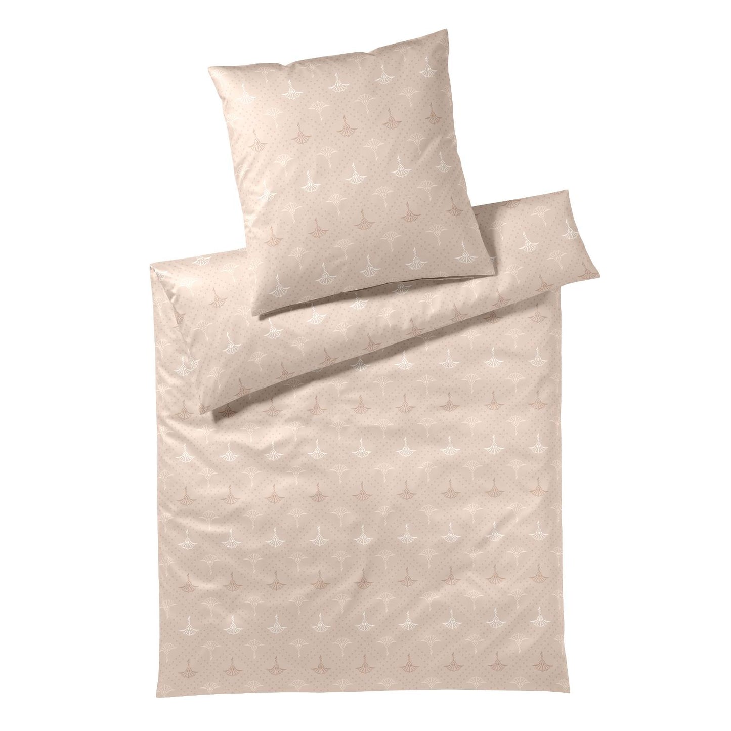 JOOP! Comfort Satin Bettwäsche Cornflower Charm 4117-8 beige 135x200