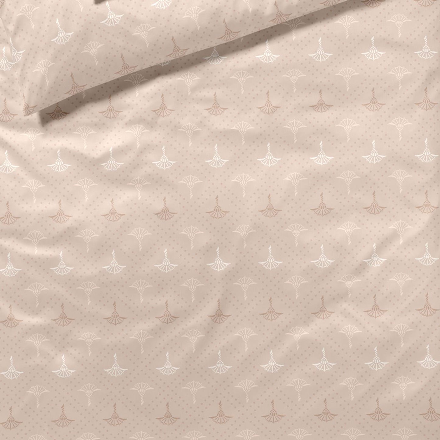 JOOP! Comfort Satin Bettwäsche Cornflower Charm 4117-8 beige 135x200