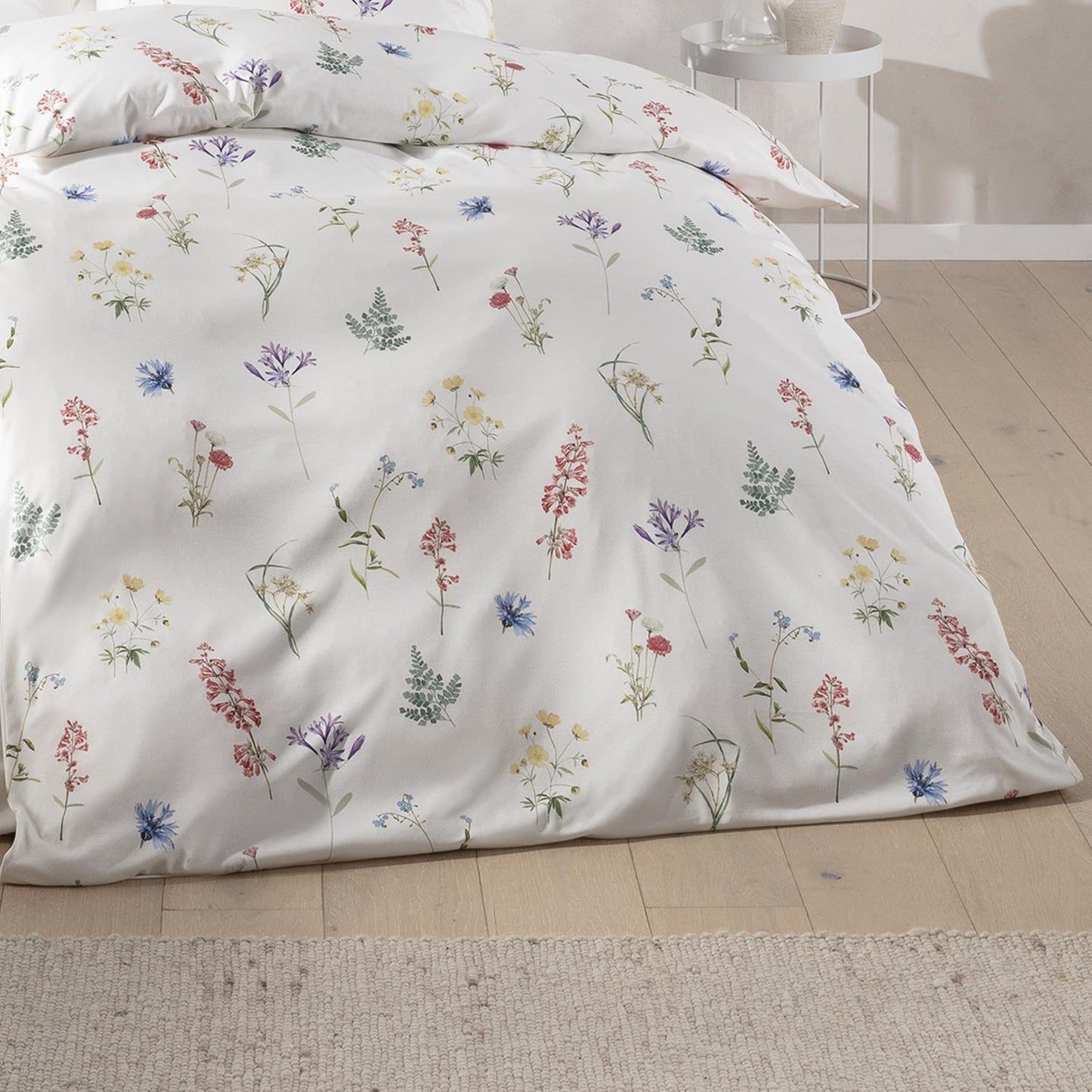 Estella Interlock Jersey Bettwäsche Verna 6302-985 Blumenwiese 135x200