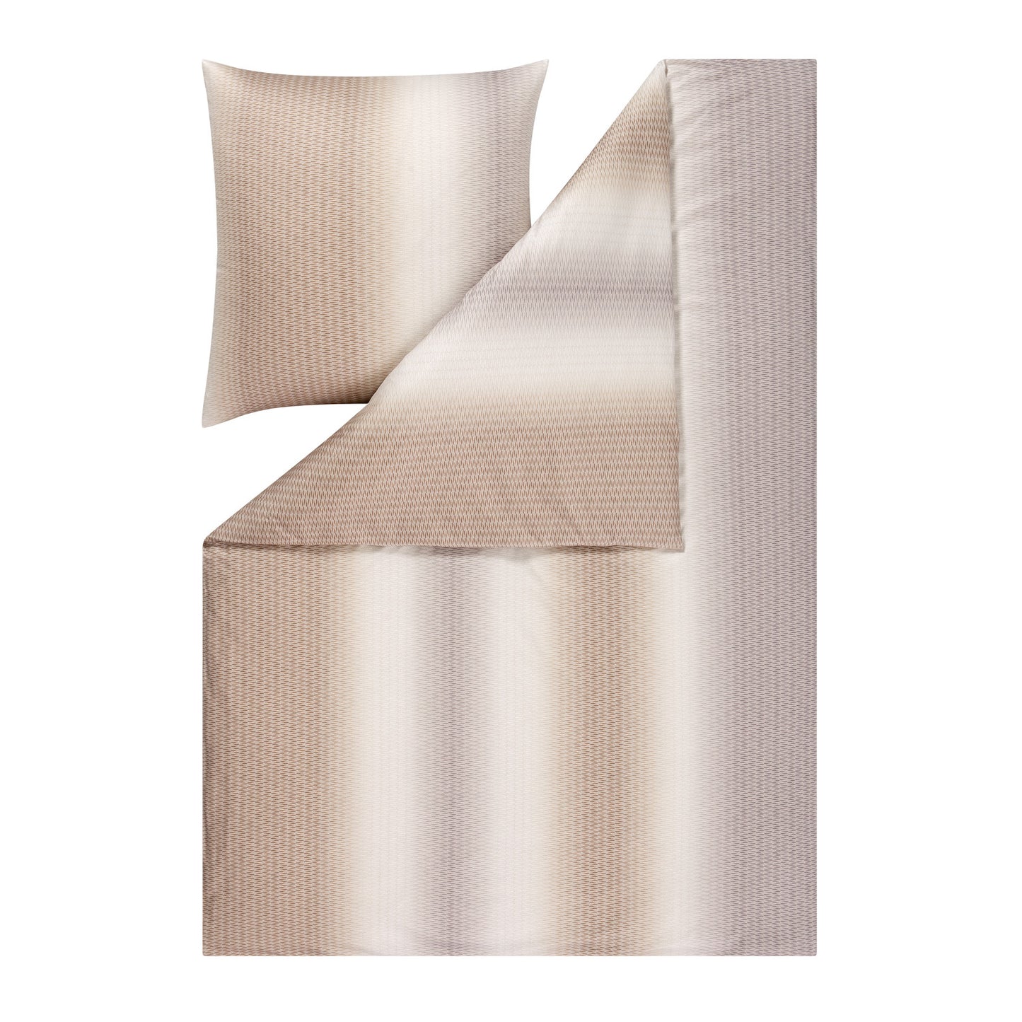 Estella Interlock Jersey Bettwäsche Caspian 6614-205 Streifen 135x200