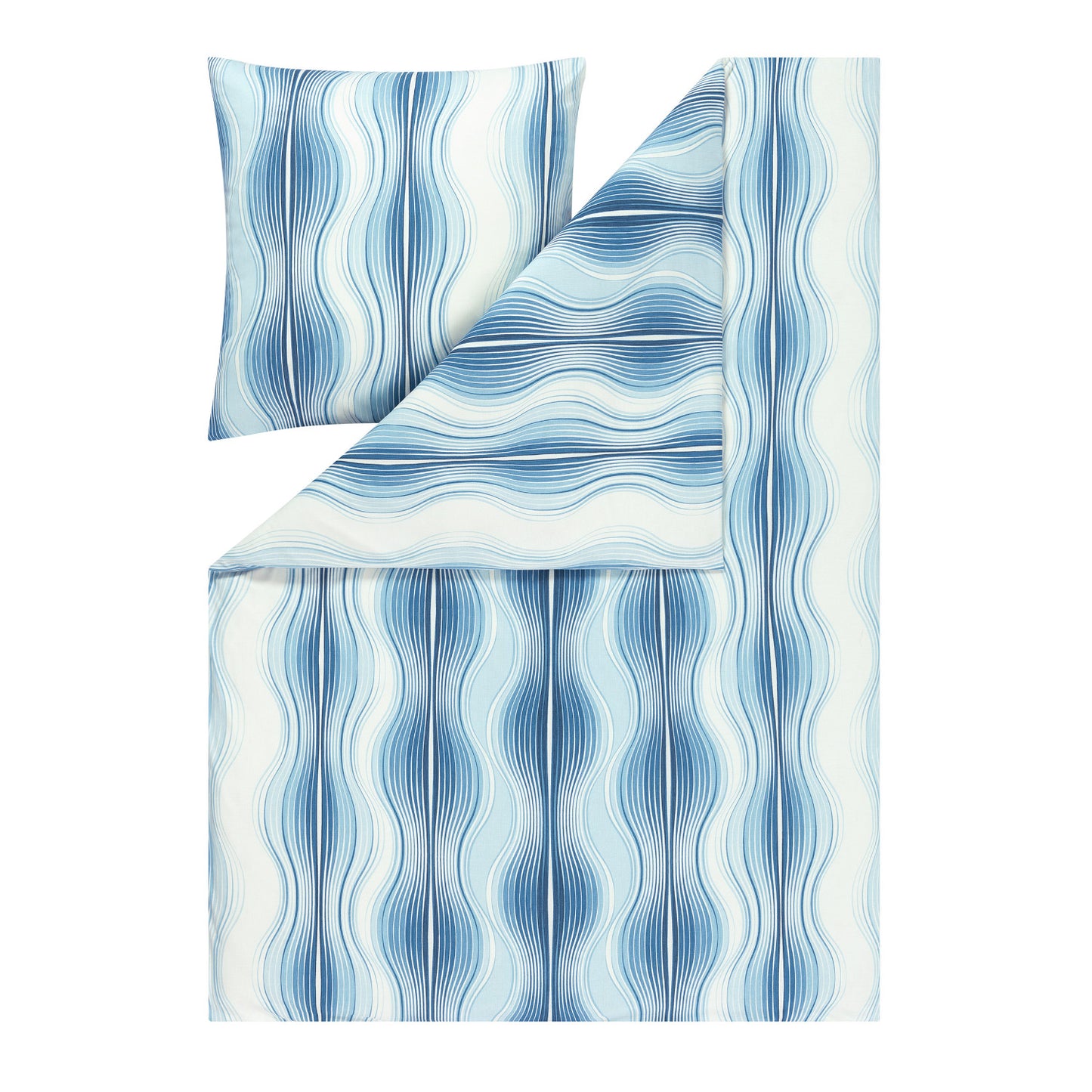 Estella Interlock Jersey Bettwäsche Marisol 6615-051 Wellen 135x200