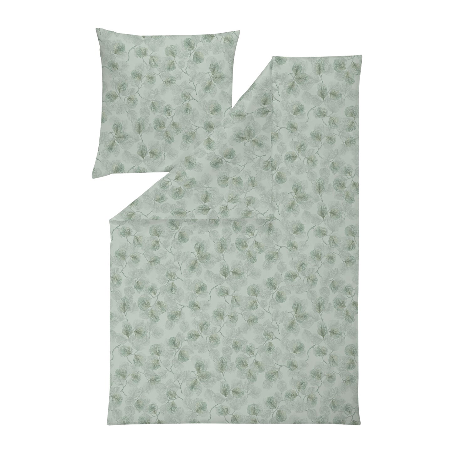 Estella Interlock Jersey Bettwäsche Rebecca 6897-532 Salbei 135x200