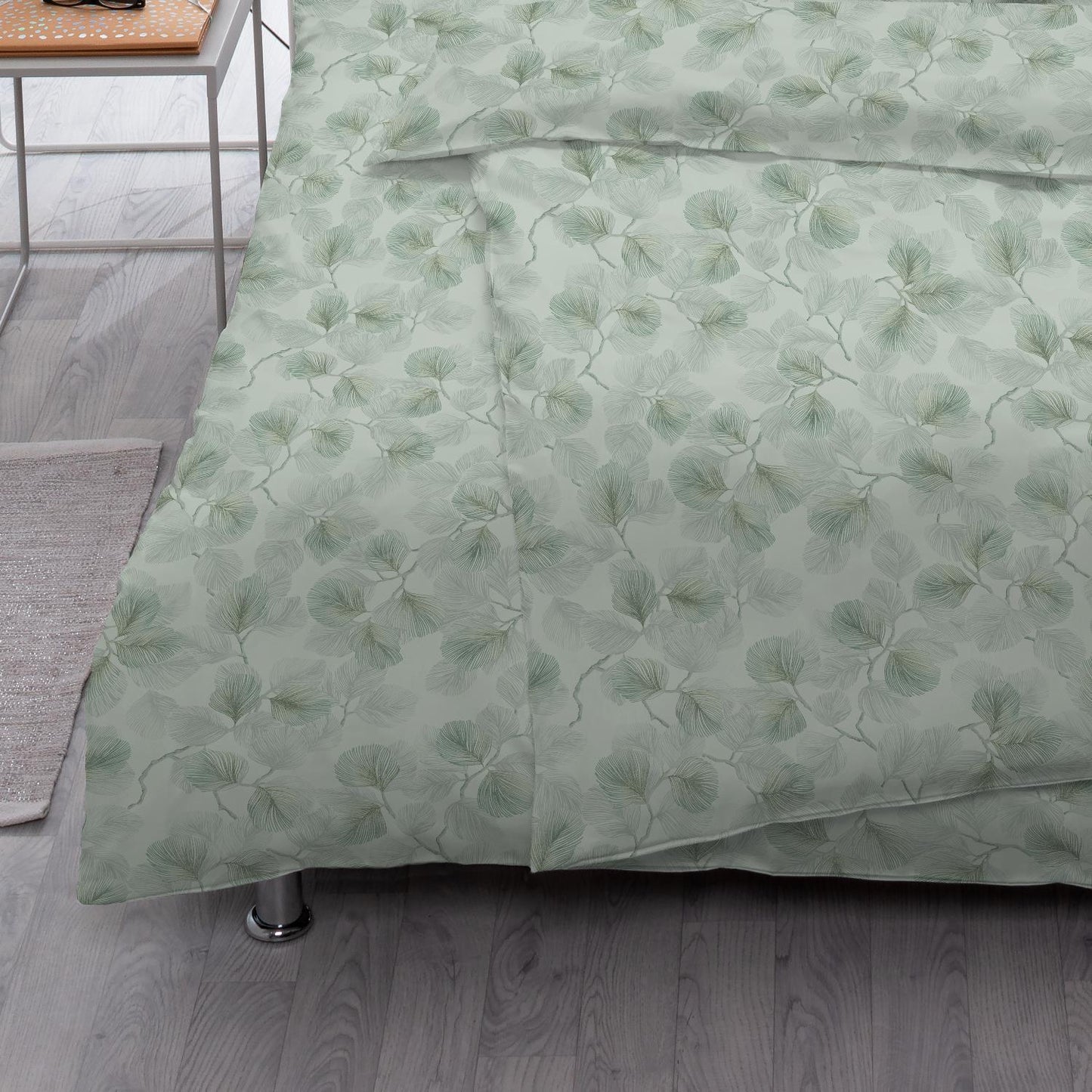 Estella Interlock Jersey Bettwäsche Rebecca 6897-532 Salbei 135x200