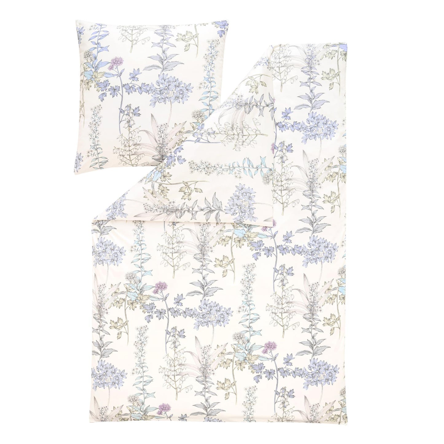 Estella Interlock Jersey Bettwäsche Alisa 6958-630 bleu 135x200