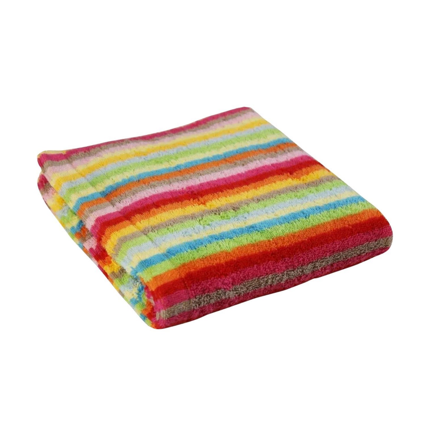 Cawö Home Life Style Handtuch 7008-25 Streifen muilticolor 50x100