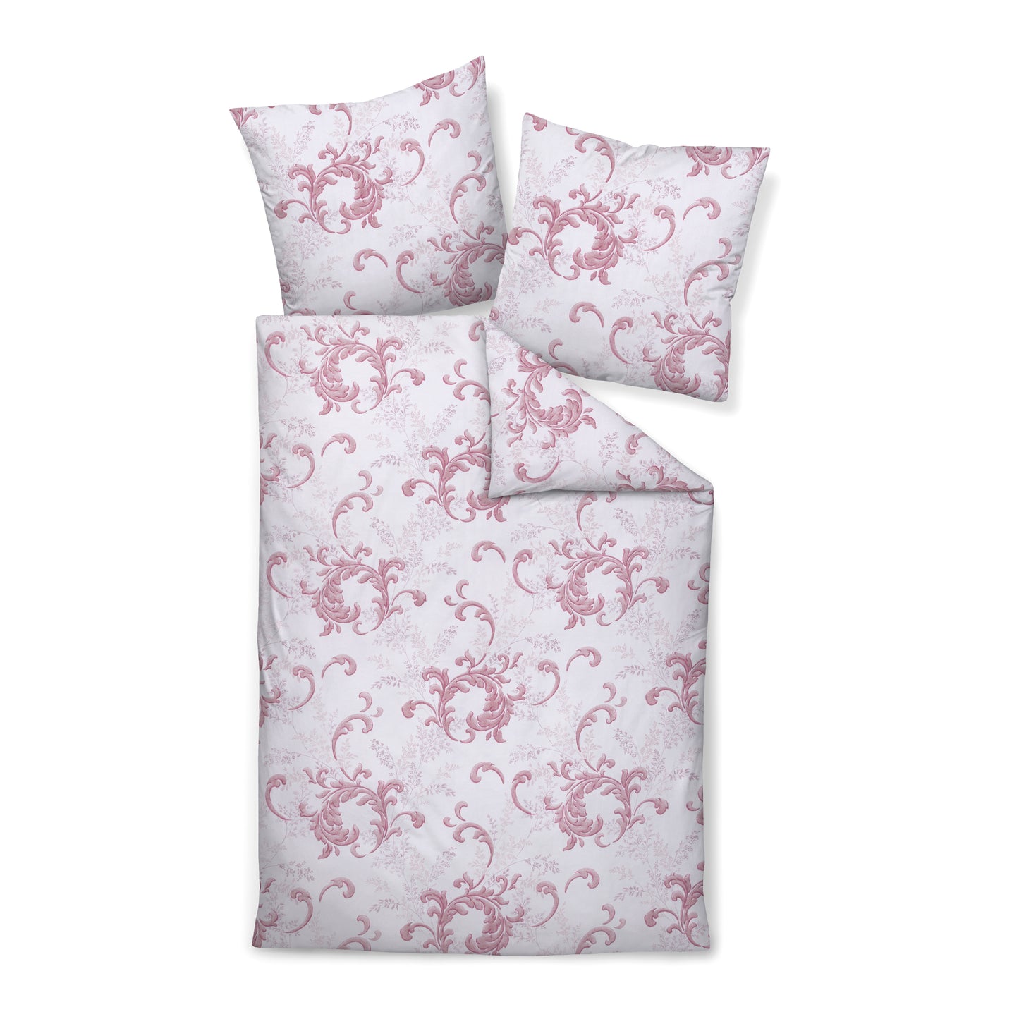 Janine Flanell Bettwäsche Chinchilla S 78068-01 Ornamente 135x200