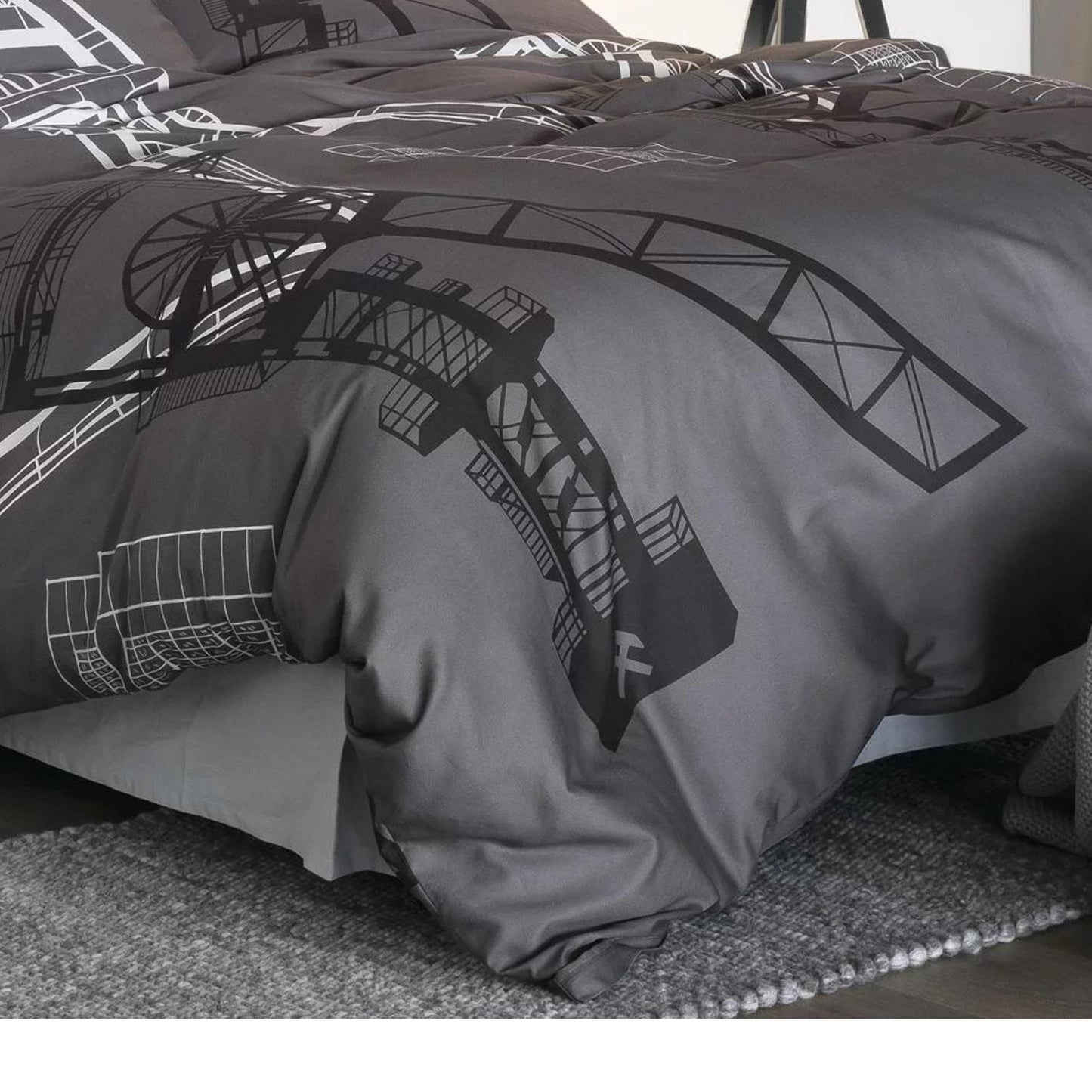 Bettwäsche Irisette Satin 8473-11 Ruhrpott Kumpel Glück Auf 135x200