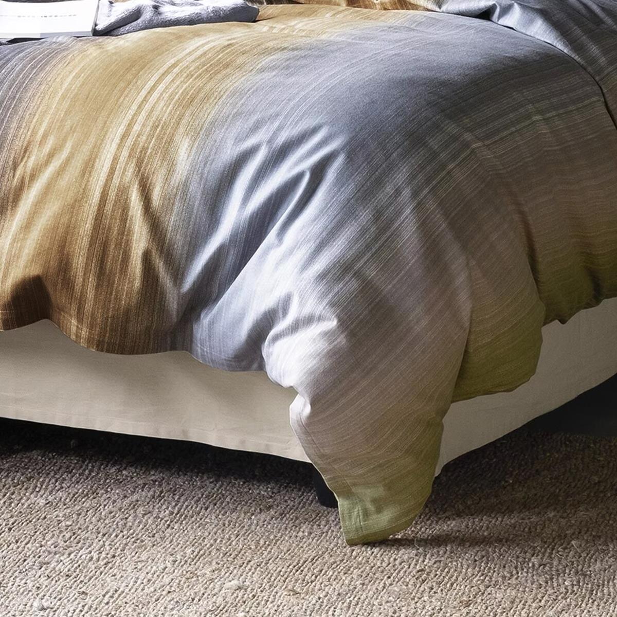 Bettwäsche Irisette Edel Feinbiber Koala 8489-90 Streifen 135x200