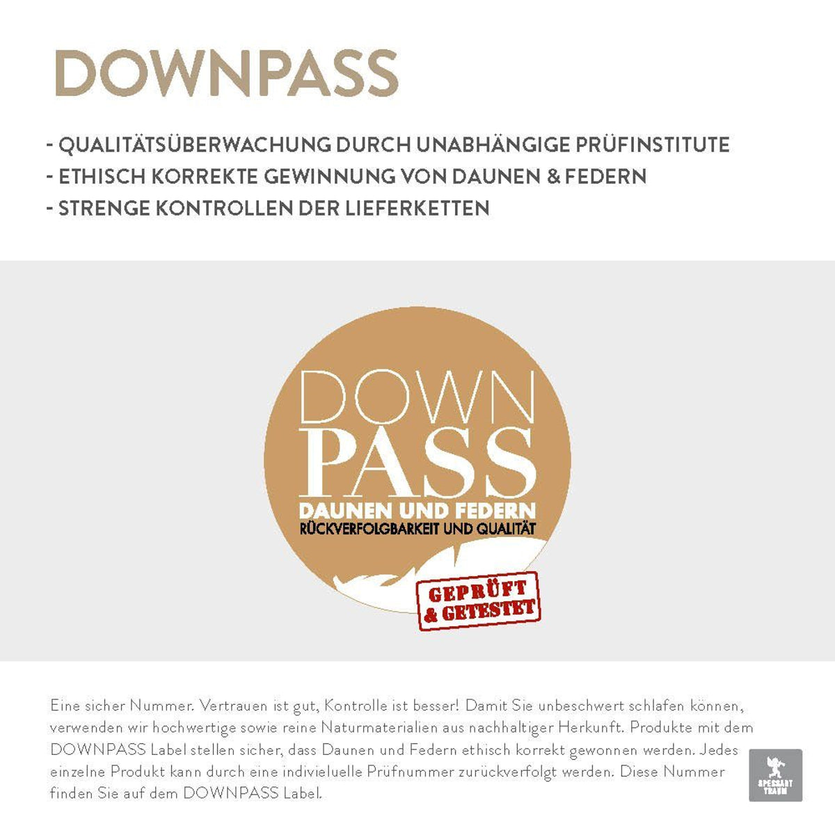 Super warme 100% Winter Hochsteg Daunendecke 1550g Daunen 155x220