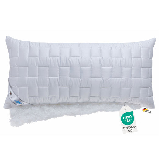 ein nackenstuetzkissen 40x80 mit oekotex Siegel hergestellt von dormabell