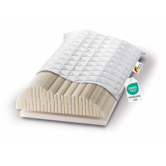 1 Nackenstuetzkissen aus latex geeignet fuer kissenbezuege 40x80