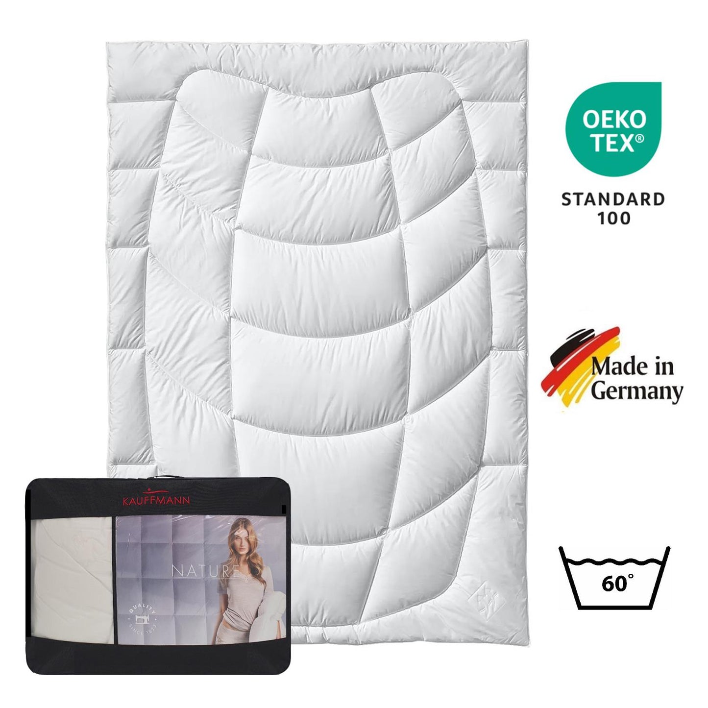 Sommerdecke Sensofill Klimafaser kühle Bettdecke körperform 135x200