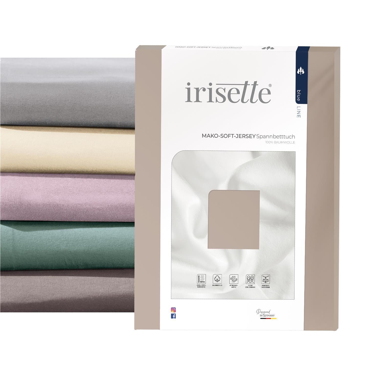 Irisette Mako Jersey Spannbetttuch Spannlaken Jupiter 140x200 160x200 – bettenhaus-breuer