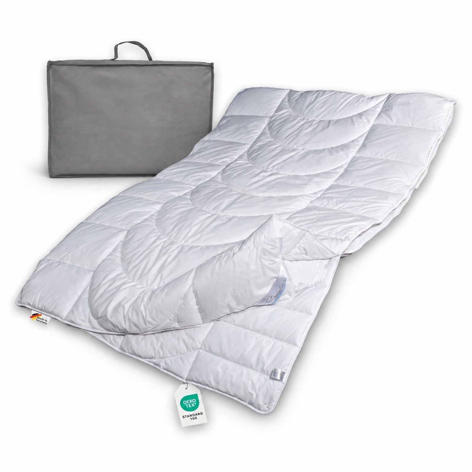 Extra warme 4 Jahreszeiten Bettdecke Sommerbett Winterbett 155x220 Sym – bettenhaus-breuer