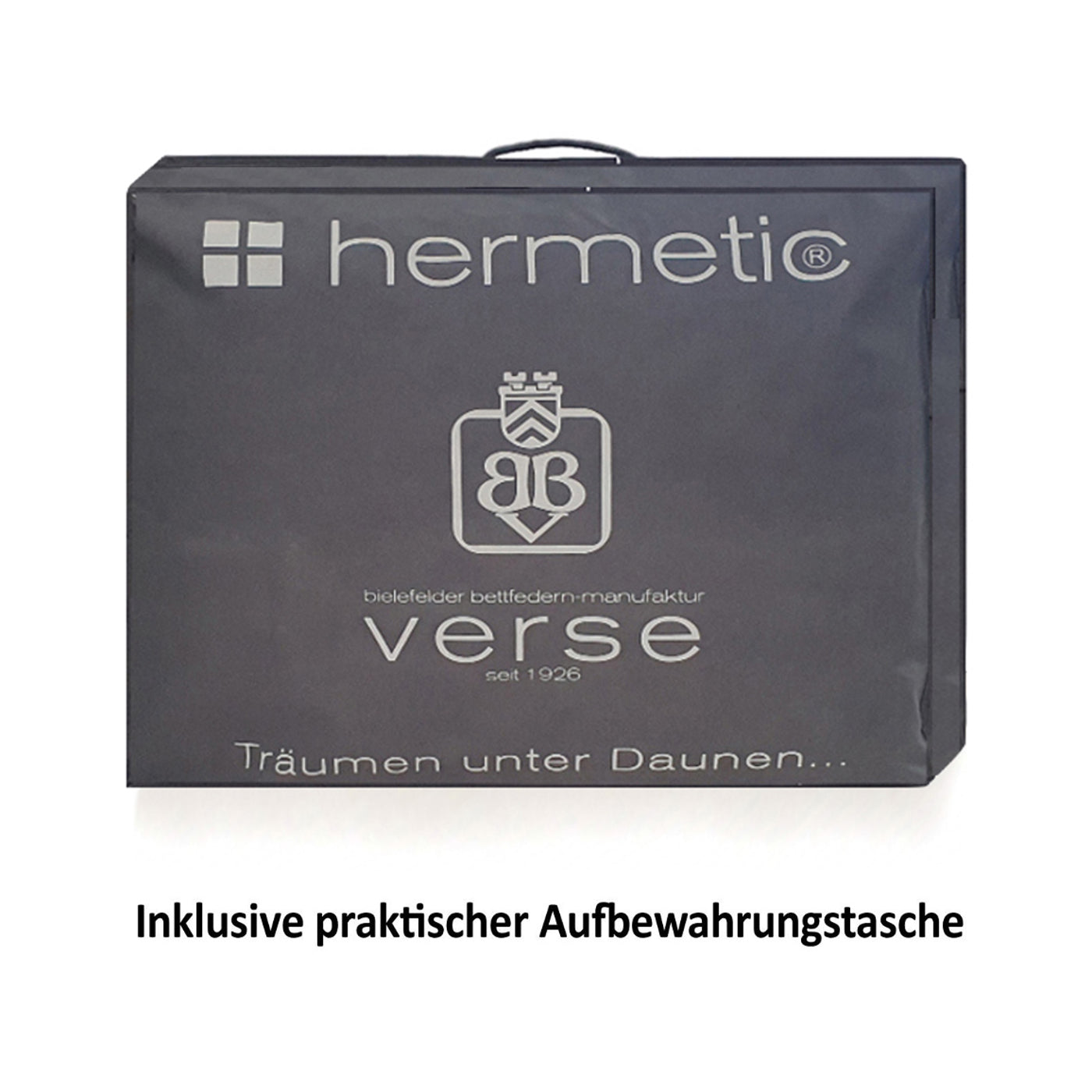 Daunendecke medium warme neue Daunen Klasse1 Bettdecke 135x200 700g