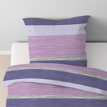 Bettwäsche Renforce Castell 100% Baumwolle 40567-332 Streifen 155x220