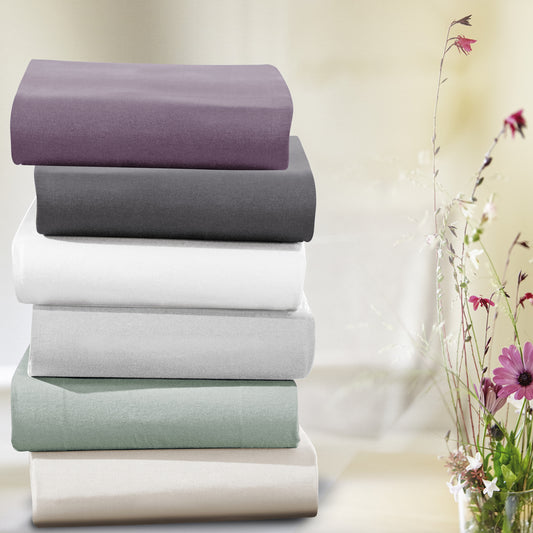 Jersey Elasthan Spannbetttuch Laken Bierbaum 90x200 100x200