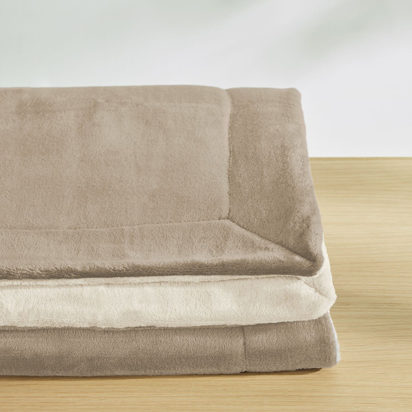 s.Oliver Wohndecke Double Soft 1280-300 beige wollweiß 150x200