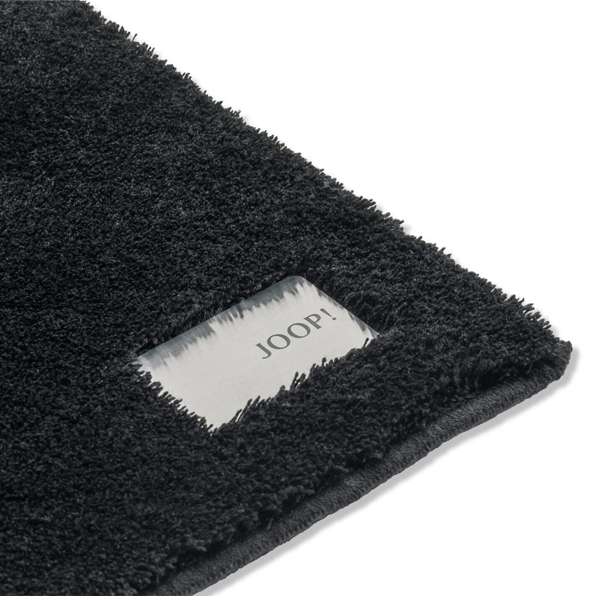 Joop! Badteppich Duschvorleger Badematte luxury schwarz 70x120