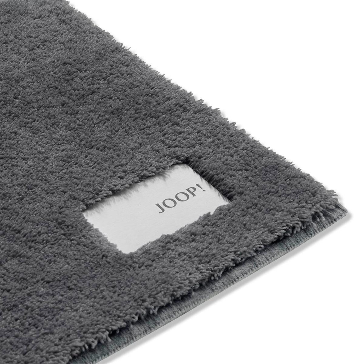 Joop! Badteppich Duschvorleger Badematte luxury anthrazit 60x90