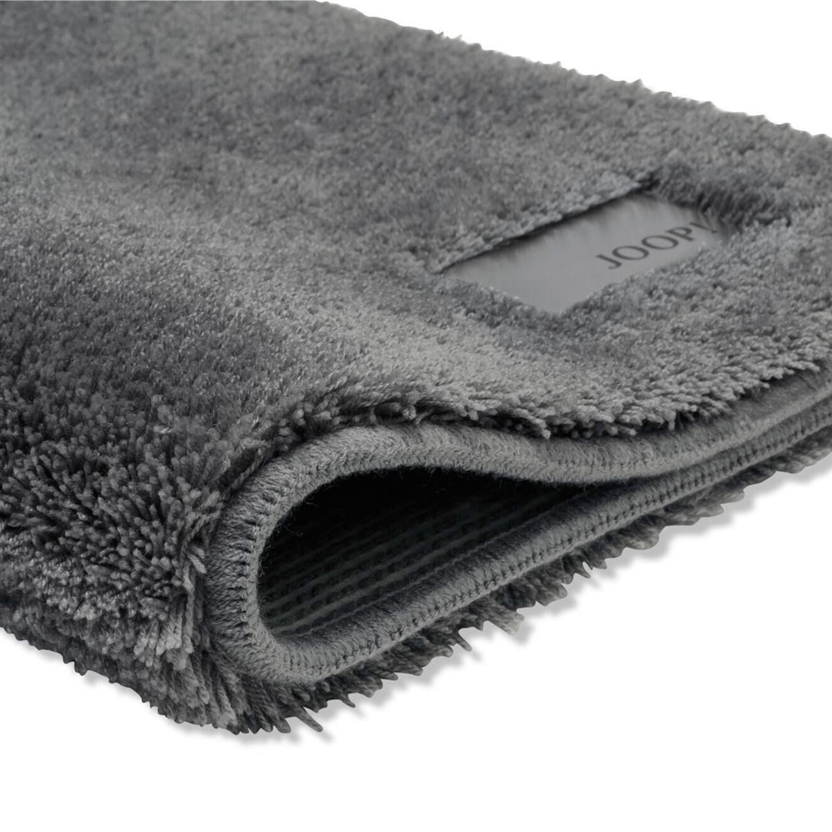 Joop! Badteppich Duschvorleger Badematte luxury anthrazit 60x90