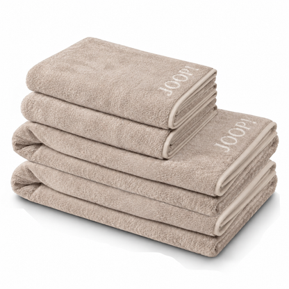 JOOP! Handtuch Duschtuch Set 4-teilig 1600-30 Classic sand beige