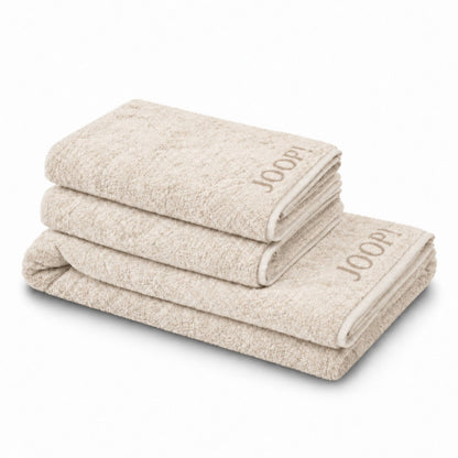JOOP! Handtuch Duschtuch Set 3-teilig 1600-36 Classic creme beige