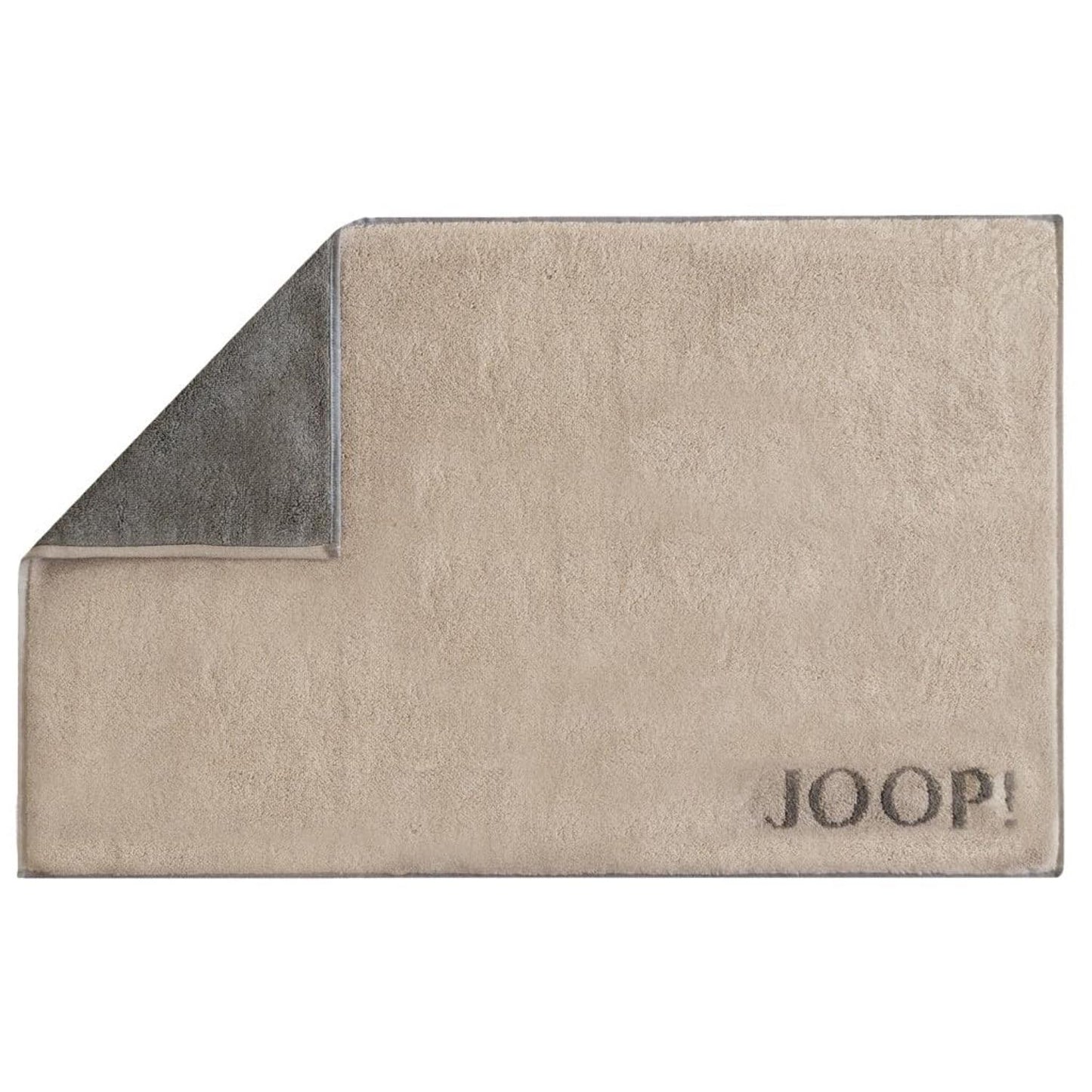 Joop! Badematte Duschvorleger Badvorleger 1600-037 Sand Graphit 50x80