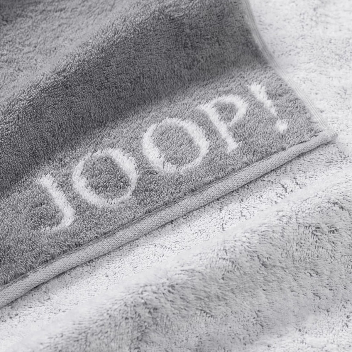 JOOP! Handtuch Duschtuch Set 4-teilig 1600-76 Classic silber weiß
