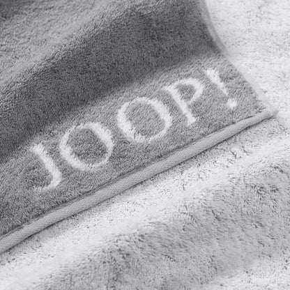 JOOP! Handtuch Duschtuch Set 4-teilig 1600-76 Classic silber weiß