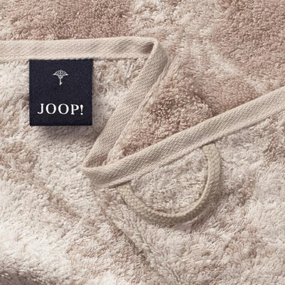2 Stück Joop! Gästetuch Cornflower 1611-30 Sand 30x50