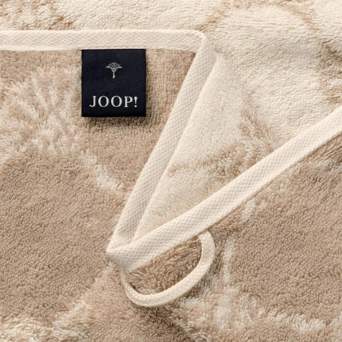 JOOP! Handtuch Duschtuch Set 3-teilig 1611-36 Classic Cornflower creme