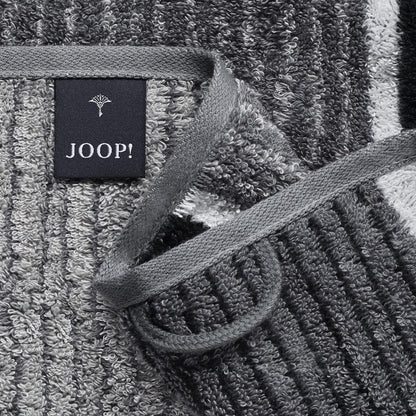 Joop! Frottier Handtuch Duschtuch Gästetuch 1658-97 Lines Schwarz
