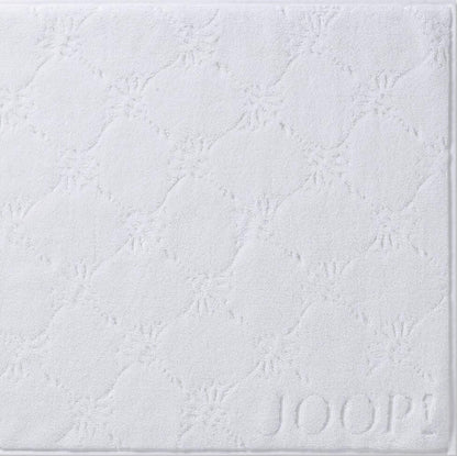 Joop! Badematte Duschvorleger Uni Cornflower 1670-600 Weiß 50x80