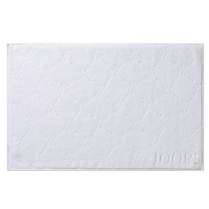 Joop! Badematte Duschvorleger Uni Cornflower 1670-600 Weiß 50x80