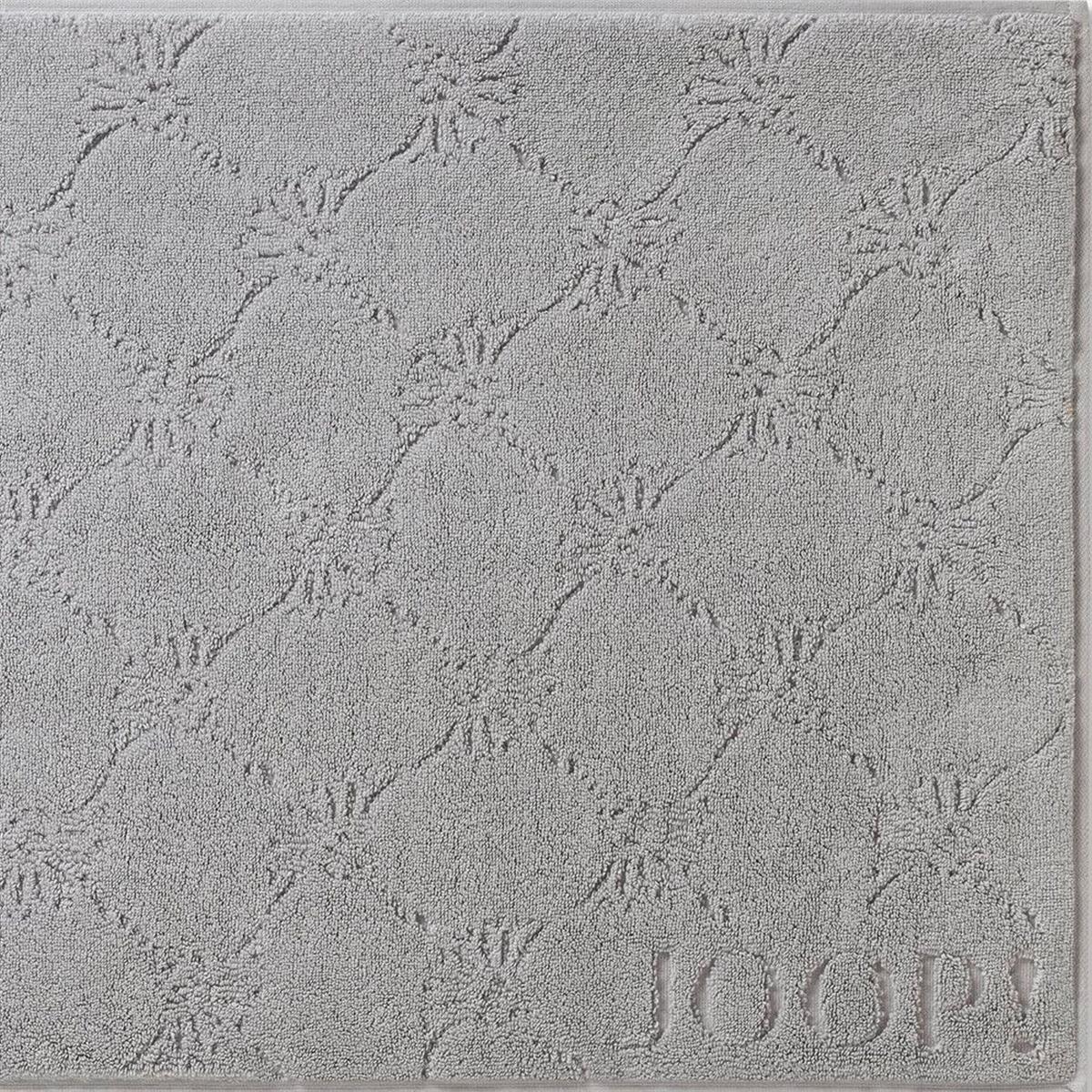 Joop! Badematte Duschvorleger Uni Cornflower 1670-705 Platin 50x80