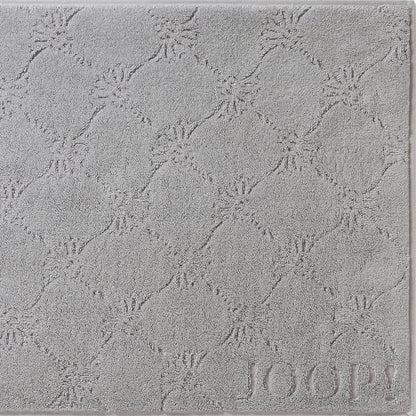 Joop! Badematte Duschvorleger Uni Cornflower 1670-705 Platin 50x80