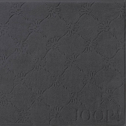 Joop! Badematte Duschvorleger Uni Cornflower 1670-774 Anthrazit 50x80