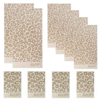 JOOP! 1707-36 Set 10-tlg. creme 2x Duschtuch 4x Handtuch 4xGästetuch